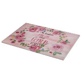 Oh好みはことを主Is Good Psalmの34:8見、 カッティングボード (角)