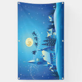 oh少し町Chistmas 横断幕 (縦)