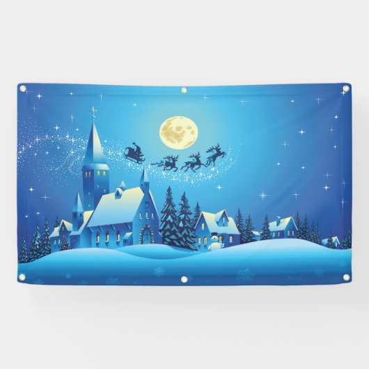 oh少し町Chistmas 横断幕 (横)