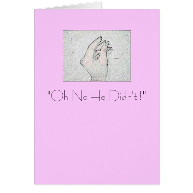 "Oh彼は! " (正面)