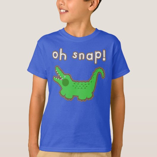 Oh急なワニ Tシャツ (正面)