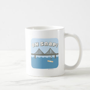 Oh急な湾橋! コーヒーマグカップ