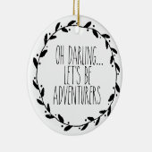 Oh最愛の人は相場師であろう セラミックオーナメント (右)