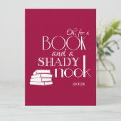 Oh本および影がある隅のために 招待状 (スタンド正面)