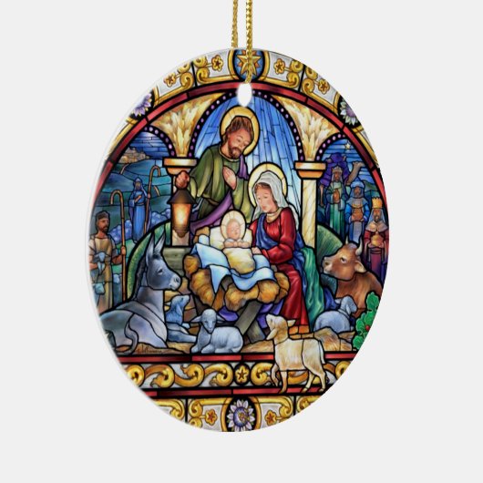 Oh来られる私達を崇拝します彼を許可して下さい セラミックオーナメント (右)