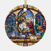 Oh来られる私達を崇拝します彼を許可して下さい セラミックオーナメント (正面)