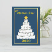 Oh検疫トイレ紙クリスマスツリーおもしろい20 シーズンカード (スタンド正面)