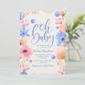 Oh男の赤ちゃん招待状 招待状 (スタンド正面)