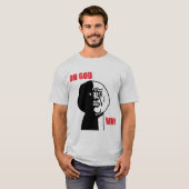 oh神なぜ tシャツ (正面フル)