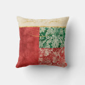 Oh神聖な夜クリスマスツリーの天使の姓 クッション (裏面)