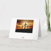 Oh神聖な夜、ベビーのイエス・キリストのクリスマスカード シーズンカード (裏面)