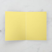 Oh私のひょうたんの秋のハロウィンの挨拶状 カード (内部)