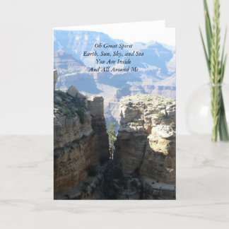 Oh素晴らしい精神Notecard カード