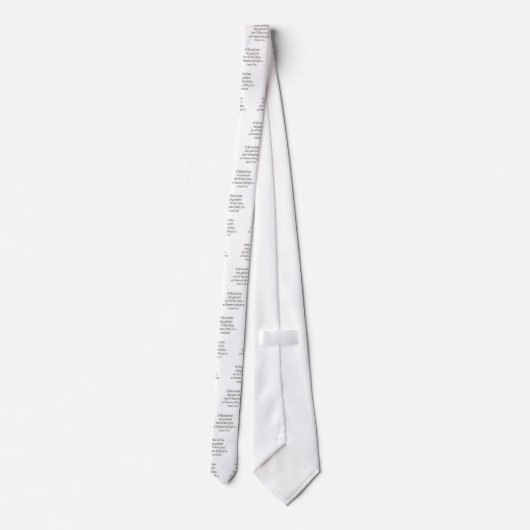 Oh血および水St. Faustina ネクタイ (裏面)