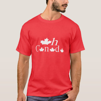 Oh赤のカナダのTシャツ Tシャツ