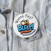 Oh電子音! ボタン4"を遊びたいと思って下さい 缶バッジ (インサイチュ)