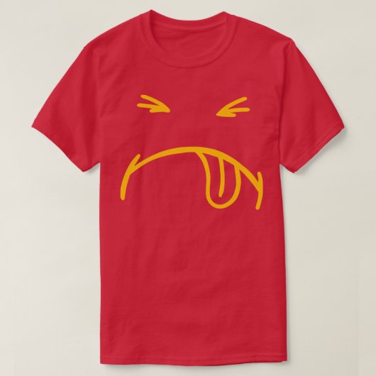 Oh顔記号 Tシャツ (デザイン正面)