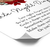 Oh鹿冬の緑の深夜おむつゲーム ポスター (角)