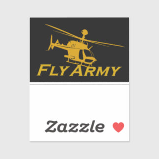 OH58木輪戦士フライ軍ステッカー シール