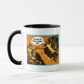 Oh、します努力、人を進展して下さい! マグカップ (左)