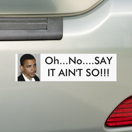 Oh…….それがそうないことを言って下さい バンパーステッカー (車上)