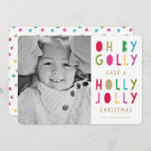 Oh |の休日の写真カード シーズンカード (正面/裏面)