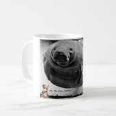 "Oh、巨大なマナティー! " コーヒーマグカップ (正面左)