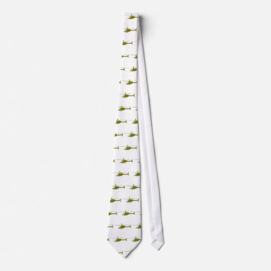 OH-58Dの観測ヘリコプター ネクタイ (正面)