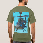 OH-58D木輪 Tシャツ (裏面)