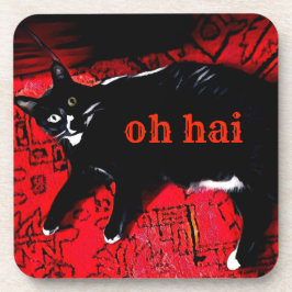 Oh 6のコルクのバックセットが付いているHaiのコースター コースター