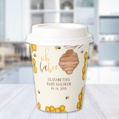 Oh Babee Bee Themed Neutral Baby Shower  紙コップ