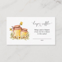 Oh Babee Water Color Beeおむつラッフルカード