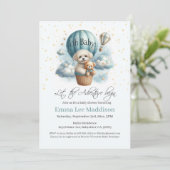 Oh Baby アドベンチャーが始まる 子犬のホットエアバルーン 招待状 (スタンド正面)