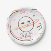 Oh Baby ペーパープレート (正面)