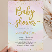 Oh Baby レインボー・ベビーシャワー 招待状