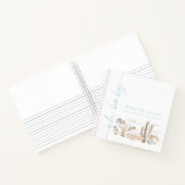 Oh Baby Boy Baby Shower Guestbook ノートブック (内部)