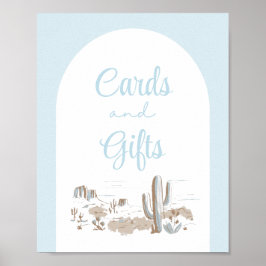 Oh Baby Cowboy Baby Shower Cards & Gifts Sign ポスター