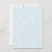 Oh Baby Cowboy Flat Thank You Card サンキューカード (裏面)