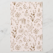 Oh Baby Cowgirl Baby Shower Predictions (裏面)