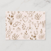 Oh Baby Cowgirl Books for Baby エンクロージャーカード (裏面)