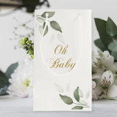 Oh Baby gift bag - Botanical baby bag スモールペーパーバッグ