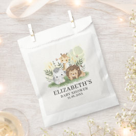 Oh Baby Jungle Animals Baby Shower フェイバーバッグ