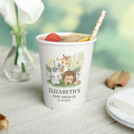 Oh Baby Jungle Animals Baby Shower 紙コップ