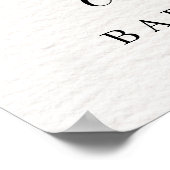 Oh Baby Jungle Baby Shower Boy ポスター (角)