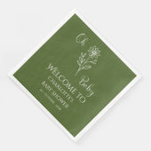 Oh Baby Minimalist Wildflower Baby Shower (コーナー)