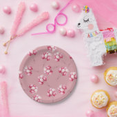 Oh Baby Pink Balloons ペーパープレート (パーティー)