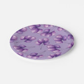 Oh Baby Purple ペーパープレート (アングル)