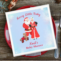 Oh Baby Santa & Mrs. Claus ベビーシャワー