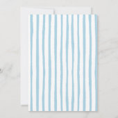 Oh Baby Script Elephant in Hot Air Balloon Shower 招待状 (裏面)