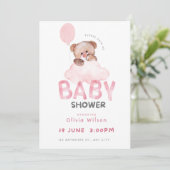 Oh Baby Shower Celebration Design 招待状 (スタンド正面)